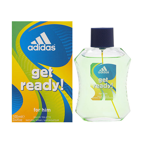 ADIDAS GET READY MEN 3.4 OZ. EDT SP
