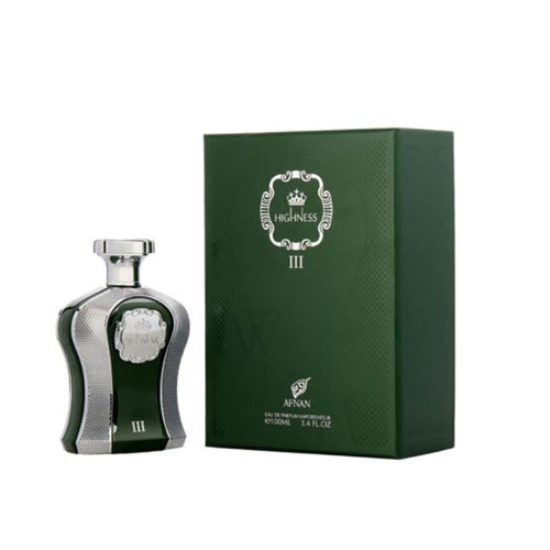 AFNAN III HIS HIGHNESS GREEN MEN  3.4 OZ  EDP SP