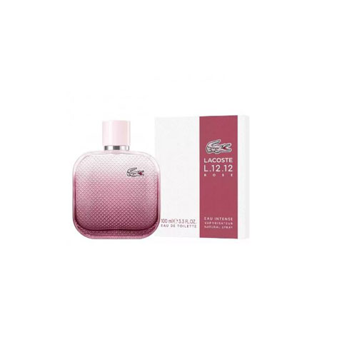 LACOSTE L.12.12 ROSE EAU INTENSE WOMEN 3.4 OZ EDT SP
