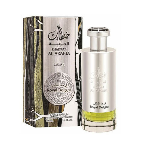 LATTAFA KHALTAT AL ARABIA ROYAL DELIGHT MEN 3.4 OZ. EDP SP